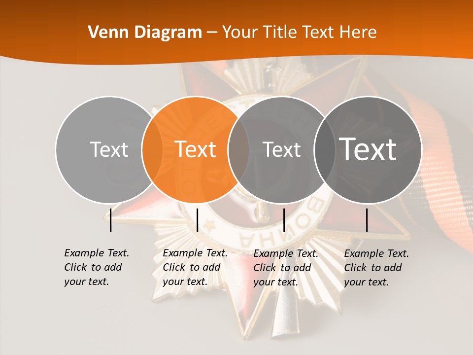 Spring Black Striped PowerPoint Template