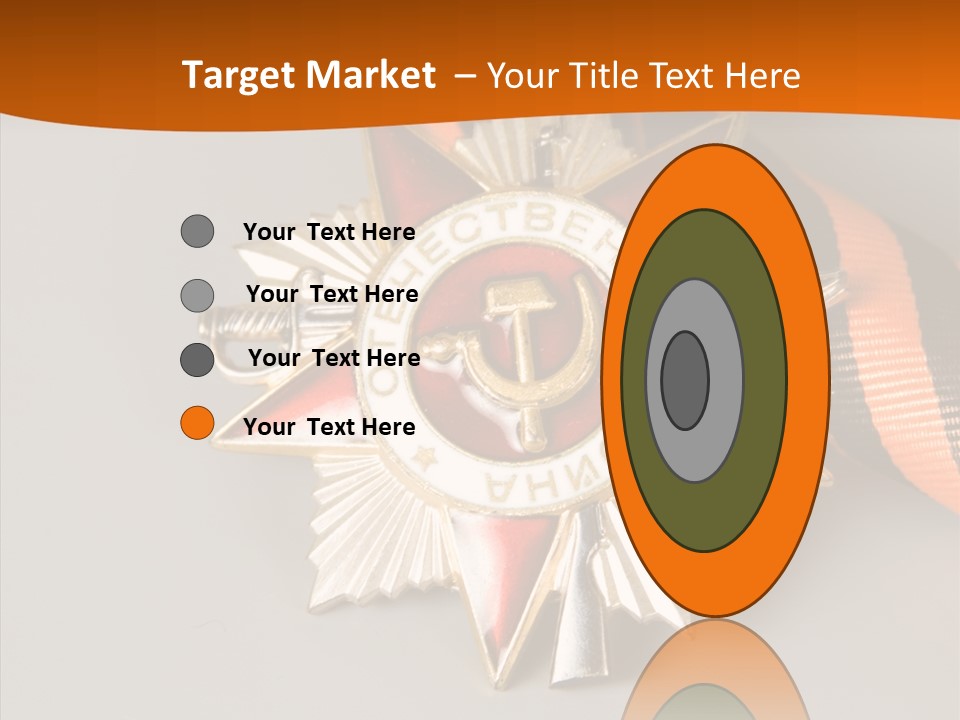 Spring Black Striped PowerPoint Template