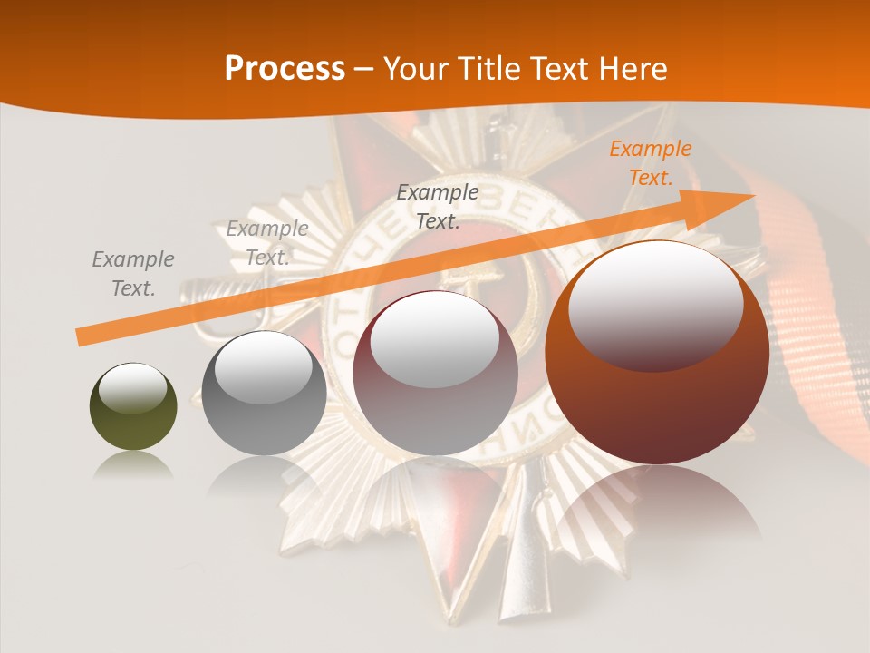 Spring Black Striped PowerPoint Template