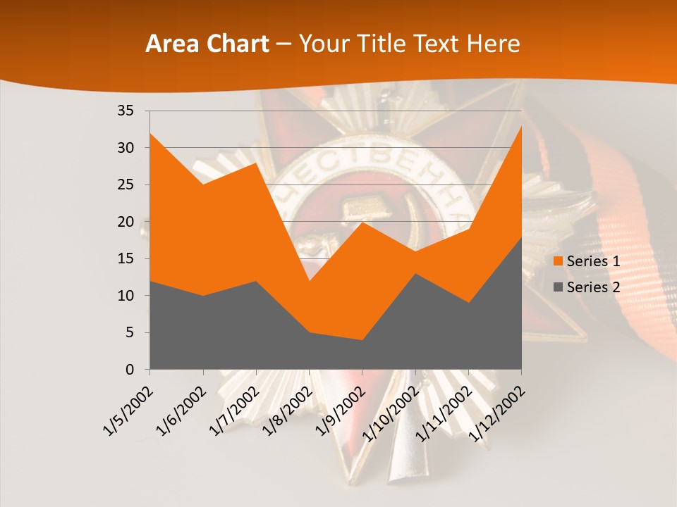 Spring Black Striped PowerPoint Template