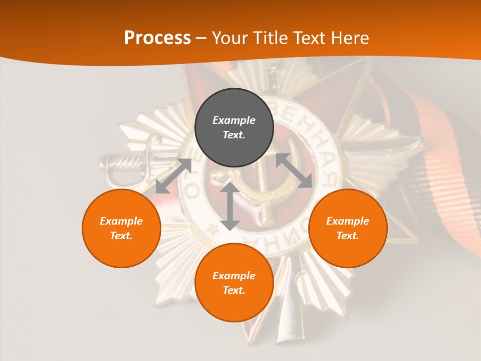 Spring Black Striped PowerPoint Template