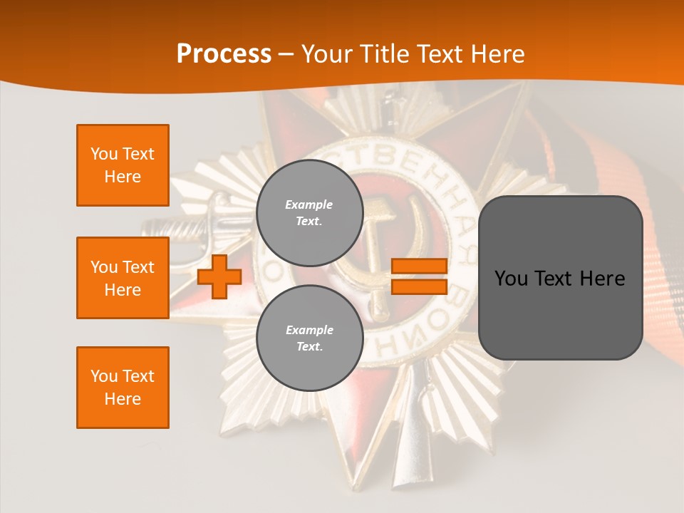Spring Black Striped PowerPoint Template