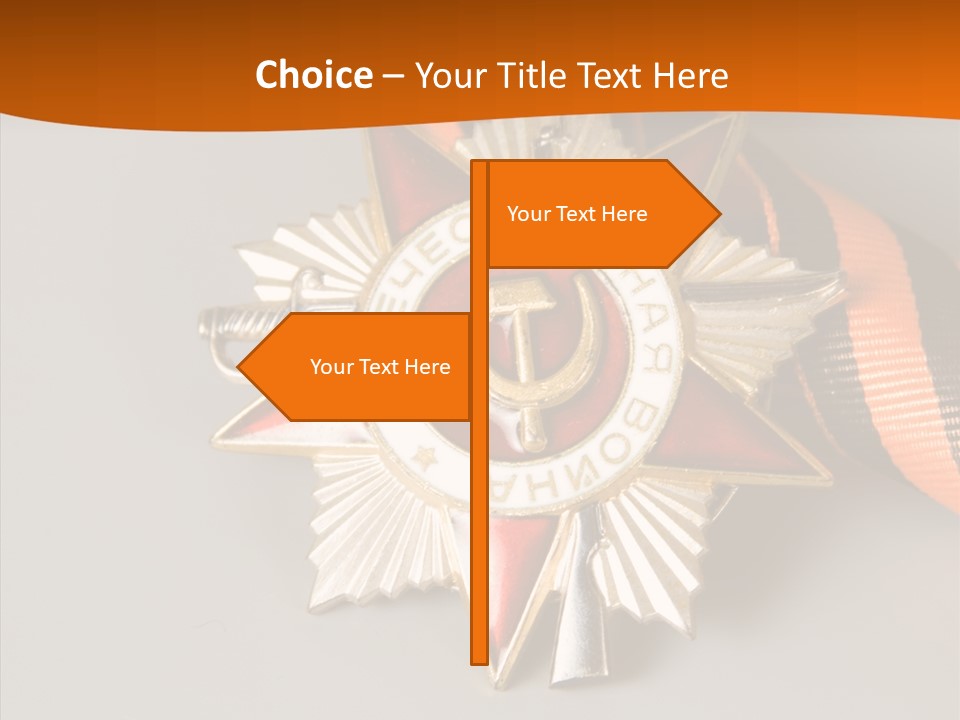 Spring Black Striped PowerPoint Template