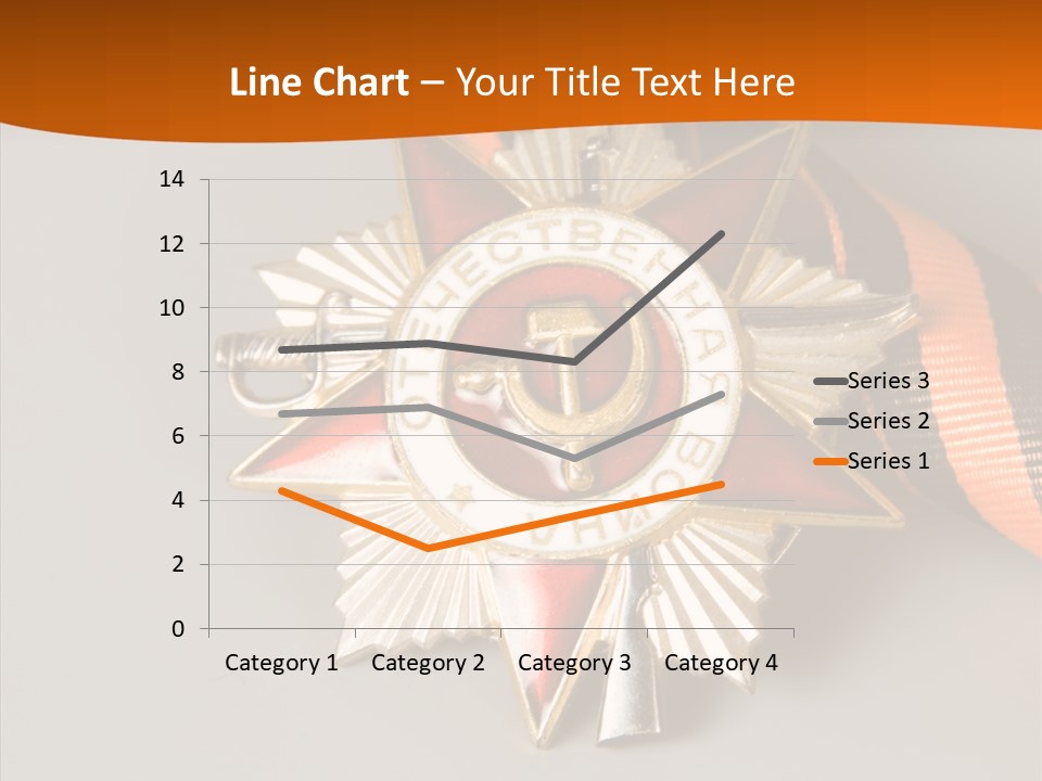 Spring Black Striped PowerPoint Template