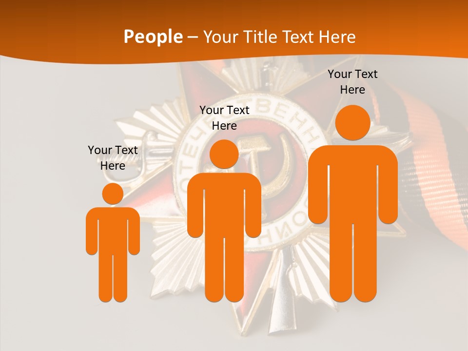 Spring Black Striped PowerPoint Template