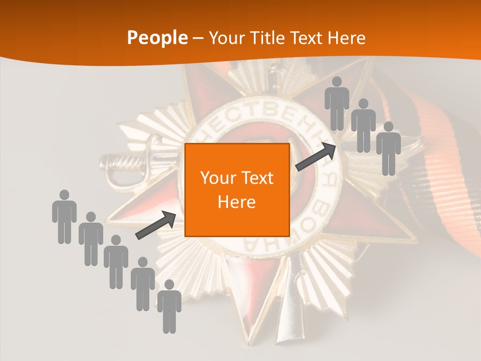 Spring Black Striped PowerPoint Template