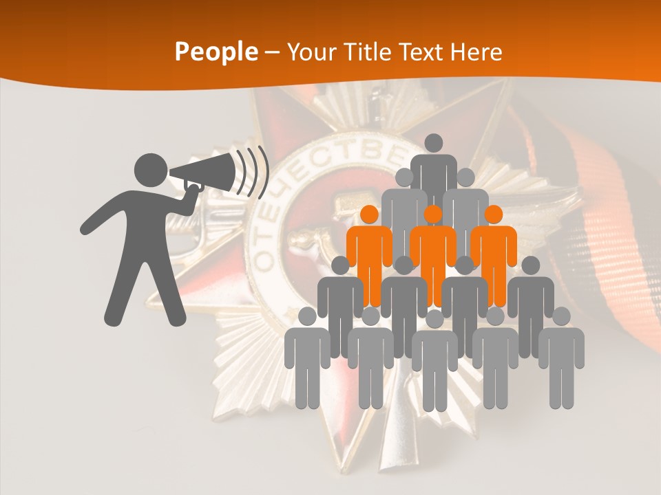 Spring Black Striped PowerPoint Template