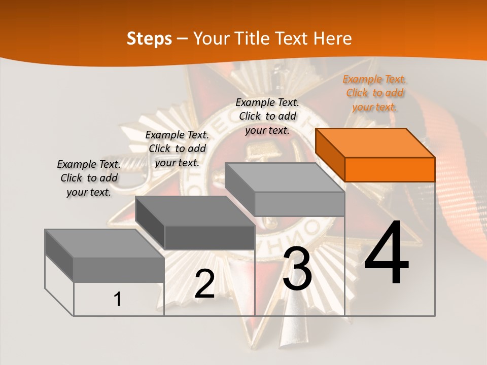 Spring Black Striped PowerPoint Template