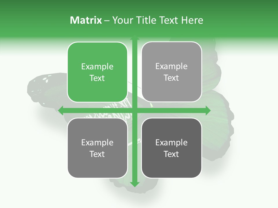 Independence Spring Flying PowerPoint Template
