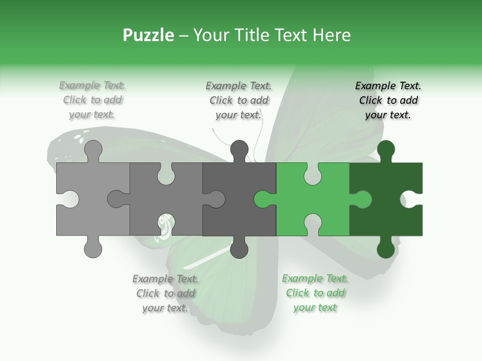 Independence Spring Flying PowerPoint Template