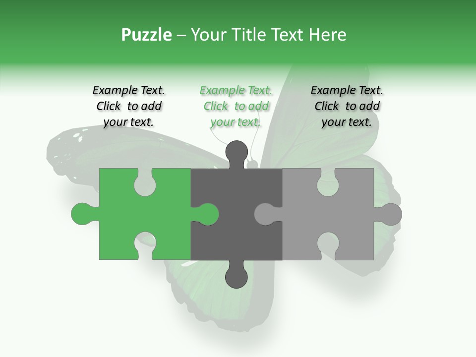 Independence Spring Flying PowerPoint Template