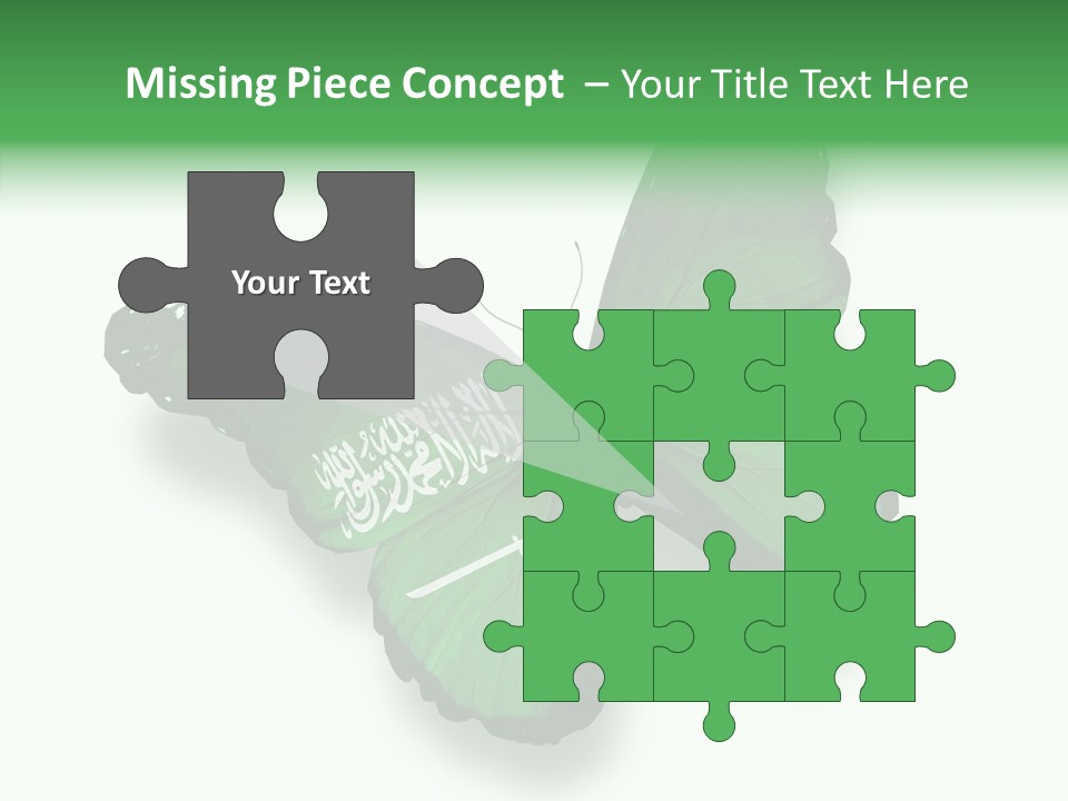 Independence Spring Flying PowerPoint Template