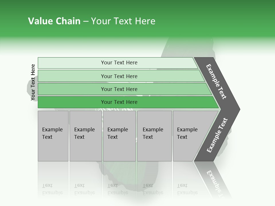 Independence Spring Flying PowerPoint Template