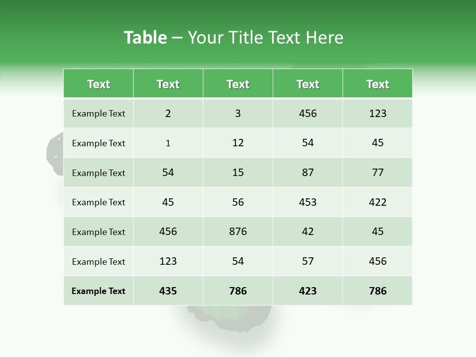 Independence Spring Flying PowerPoint Template