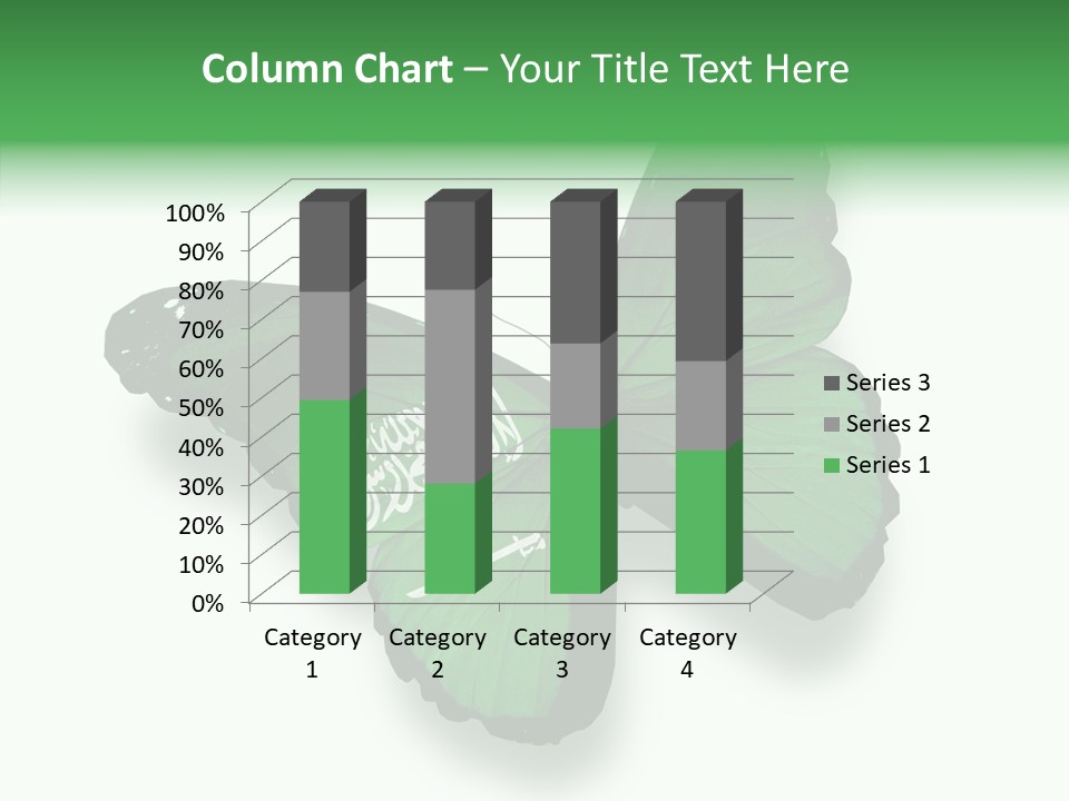 Independence Spring Flying PowerPoint Template