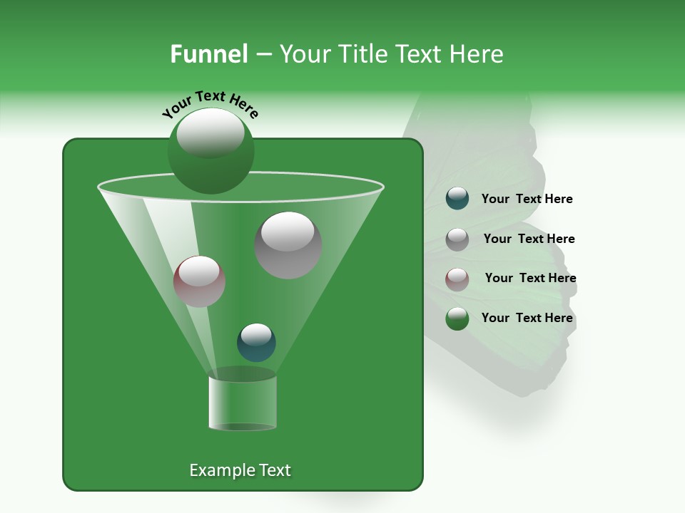 Independence Spring Flying PowerPoint Template
