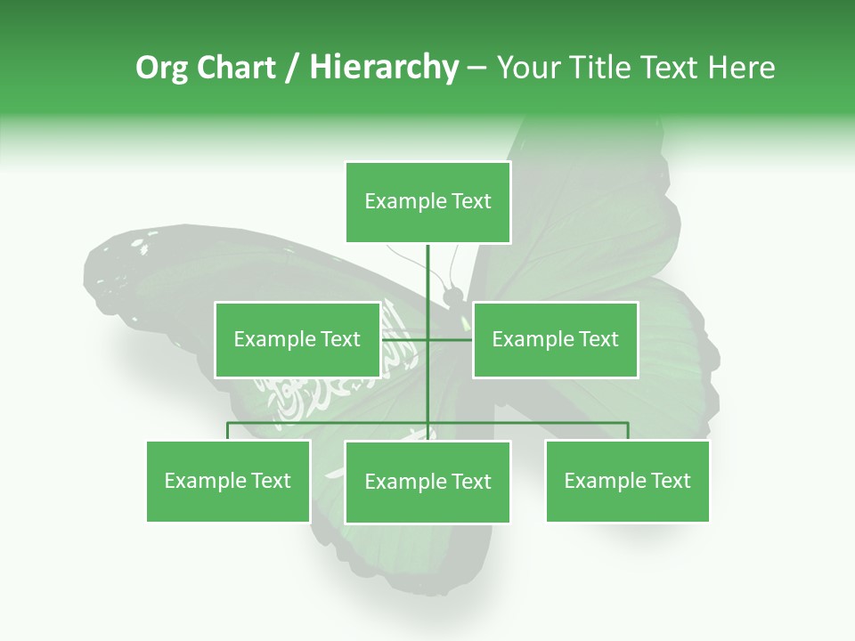 Independence Spring Flying PowerPoint Template