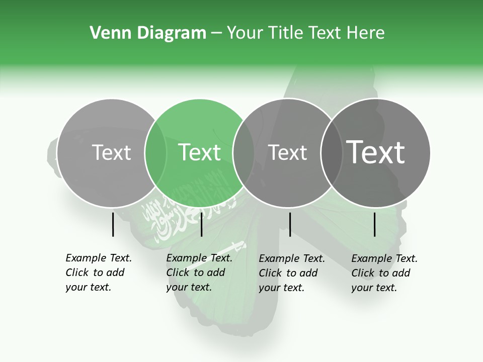 Independence Spring Flying PowerPoint Template