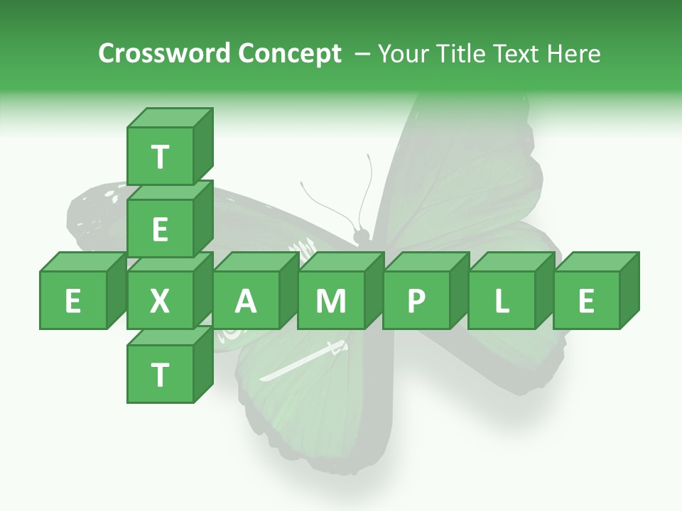 Independence Spring Flying PowerPoint Template