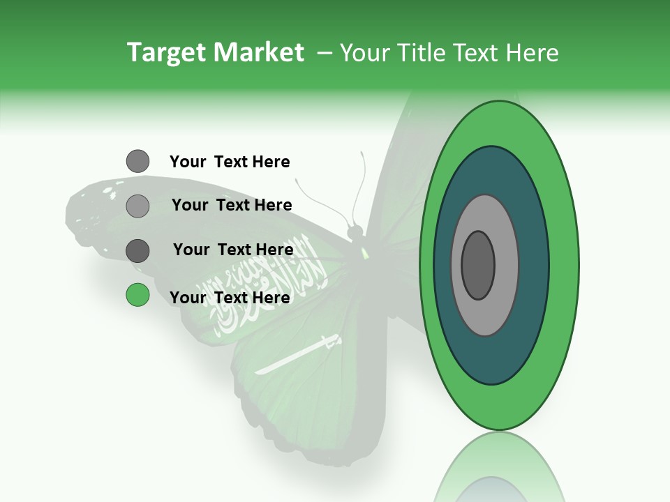 Independence Spring Flying PowerPoint Template