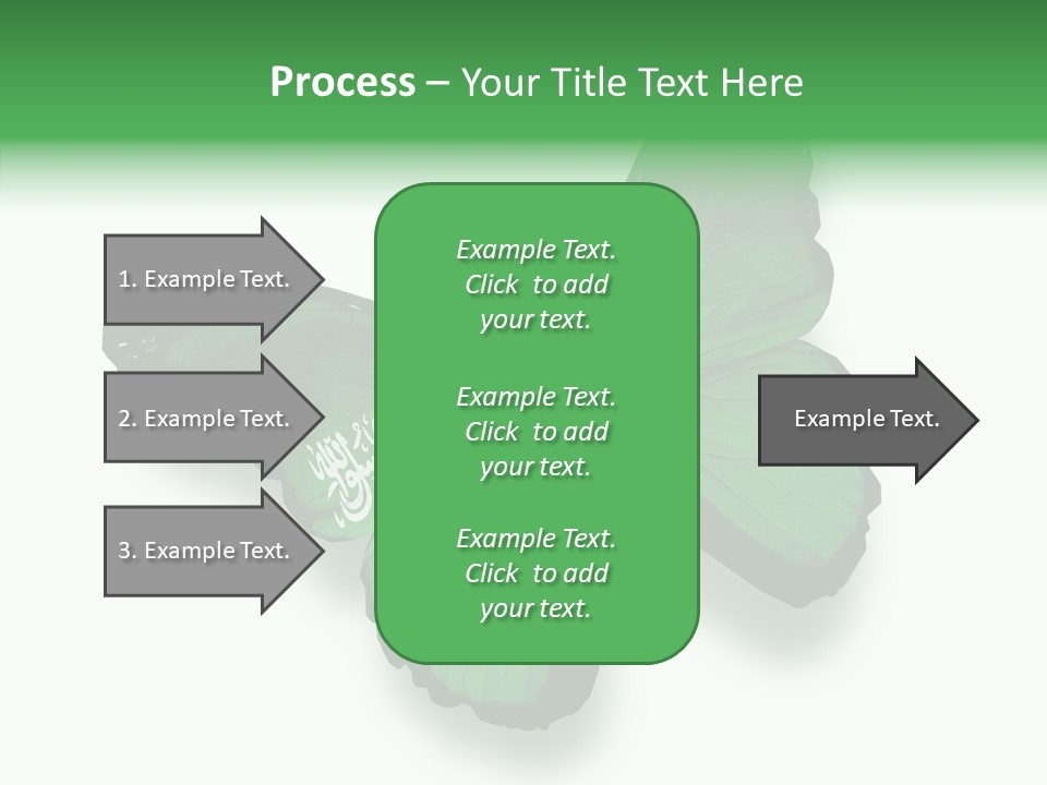 Independence Spring Flying PowerPoint Template