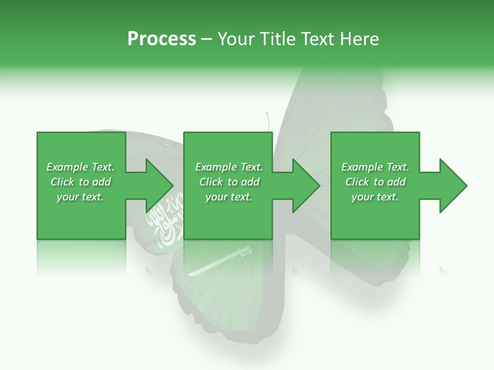 Independence Spring Flying PowerPoint Template