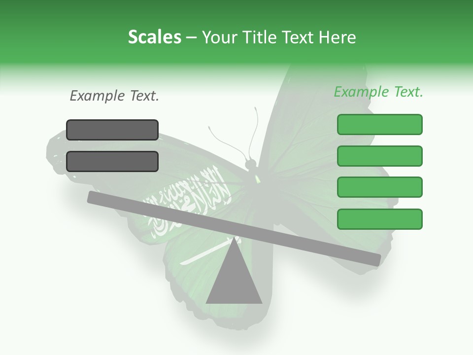 Independence Spring Flying PowerPoint Template