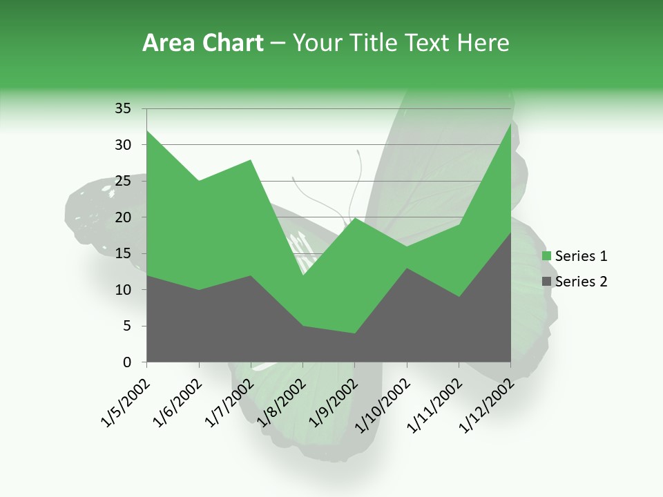 Independence Spring Flying PowerPoint Template