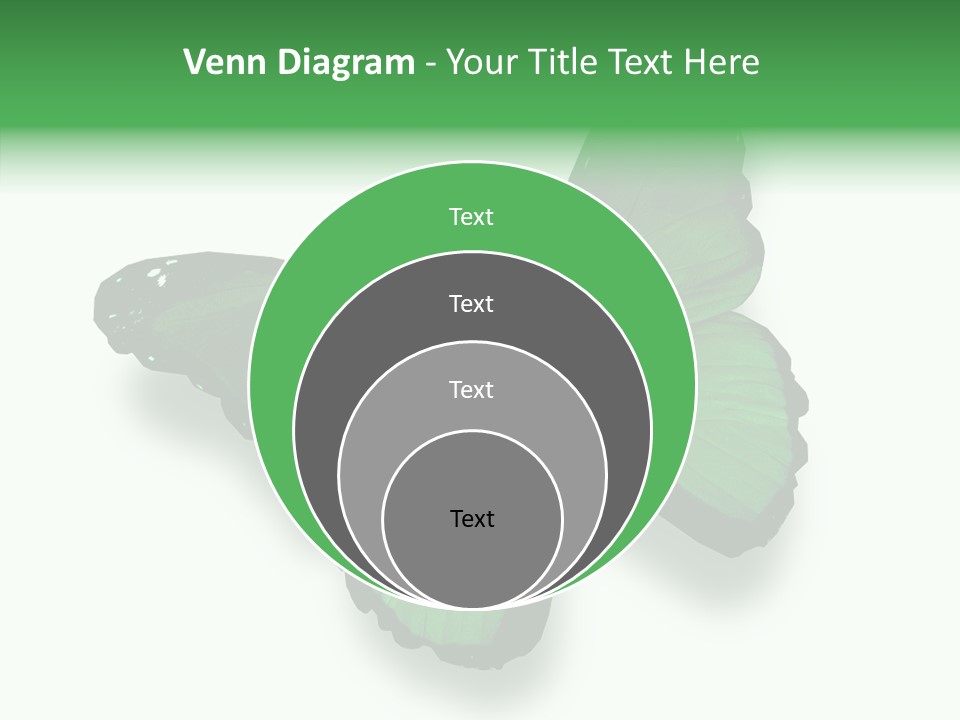 Independence Spring Flying PowerPoint Template