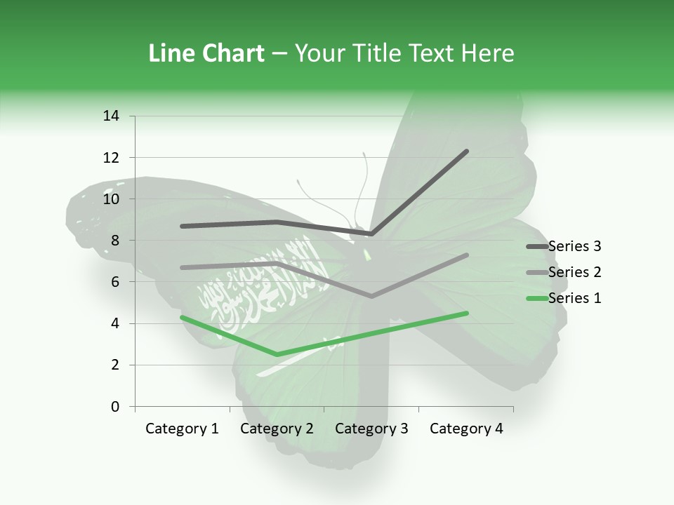 Independence Spring Flying PowerPoint Template