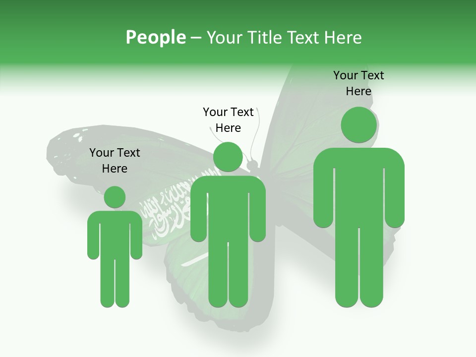 Independence Spring Flying PowerPoint Template