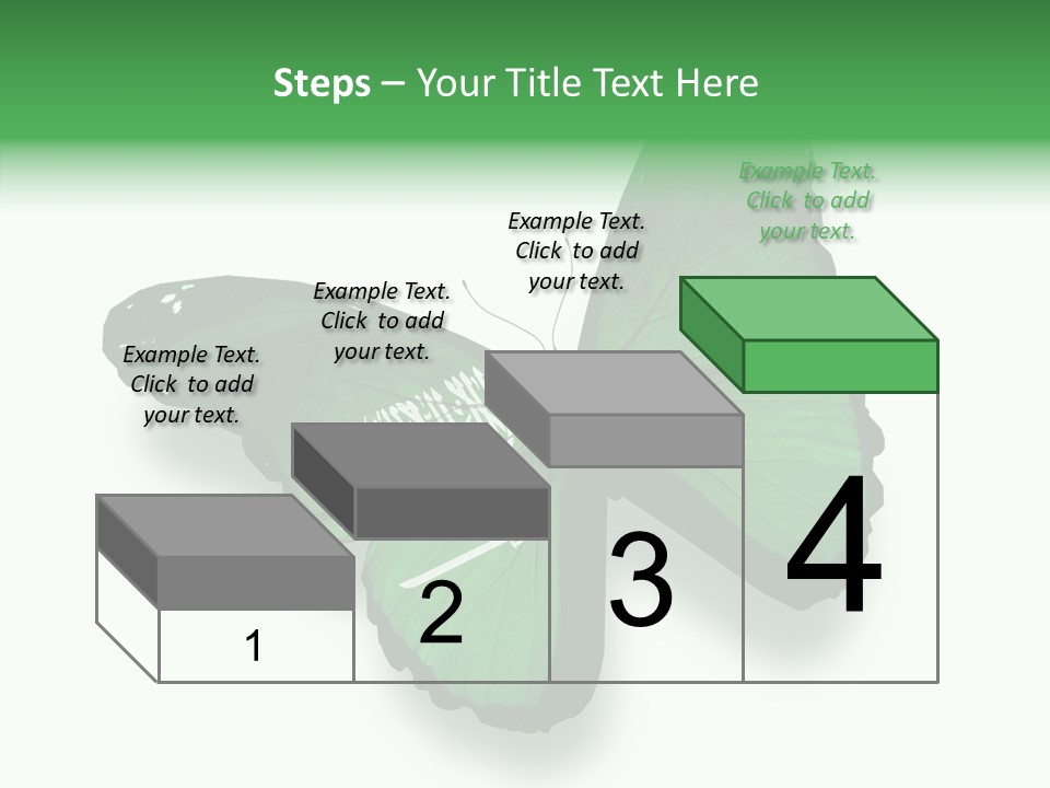Independence Spring Flying PowerPoint Template