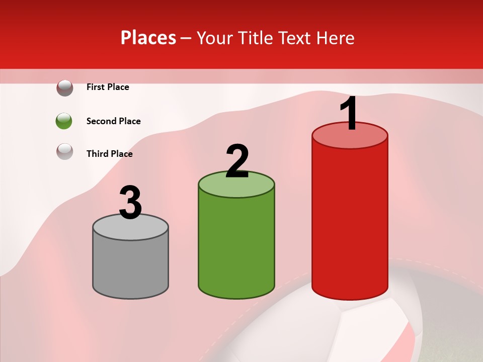 Graphic Soccer Ball Unity PowerPoint Template