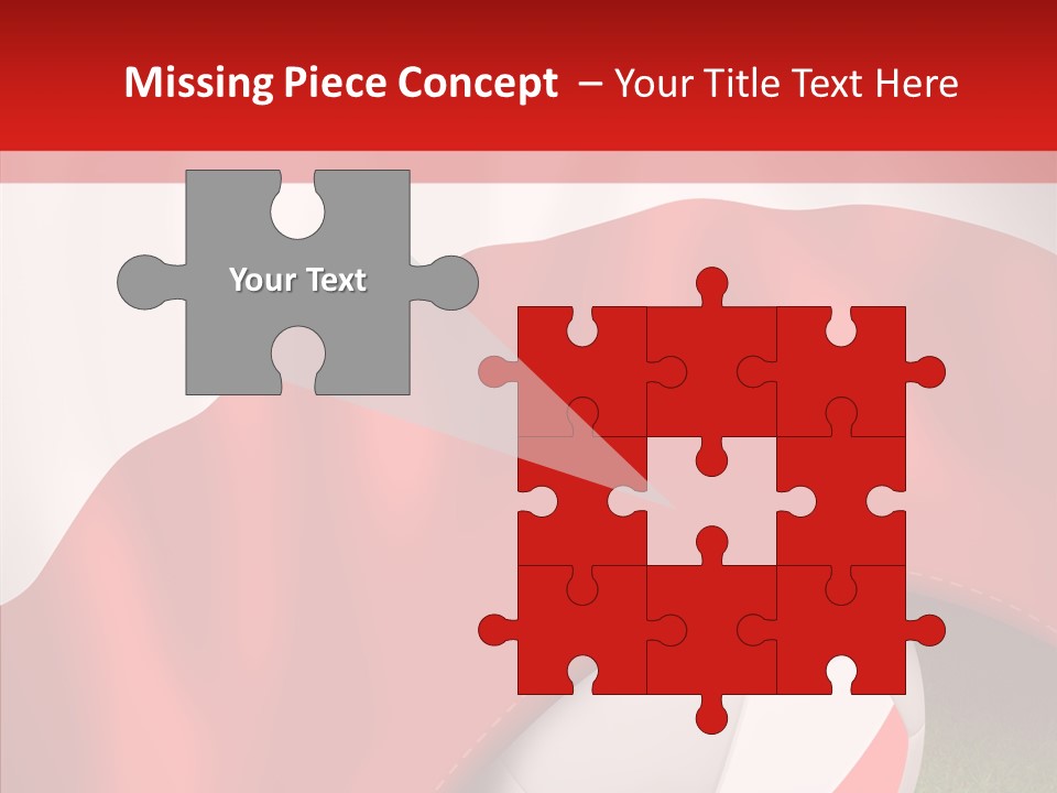 Graphic Soccer Ball Unity PowerPoint Template