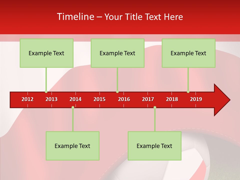 Graphic Soccer Ball Unity PowerPoint Template
