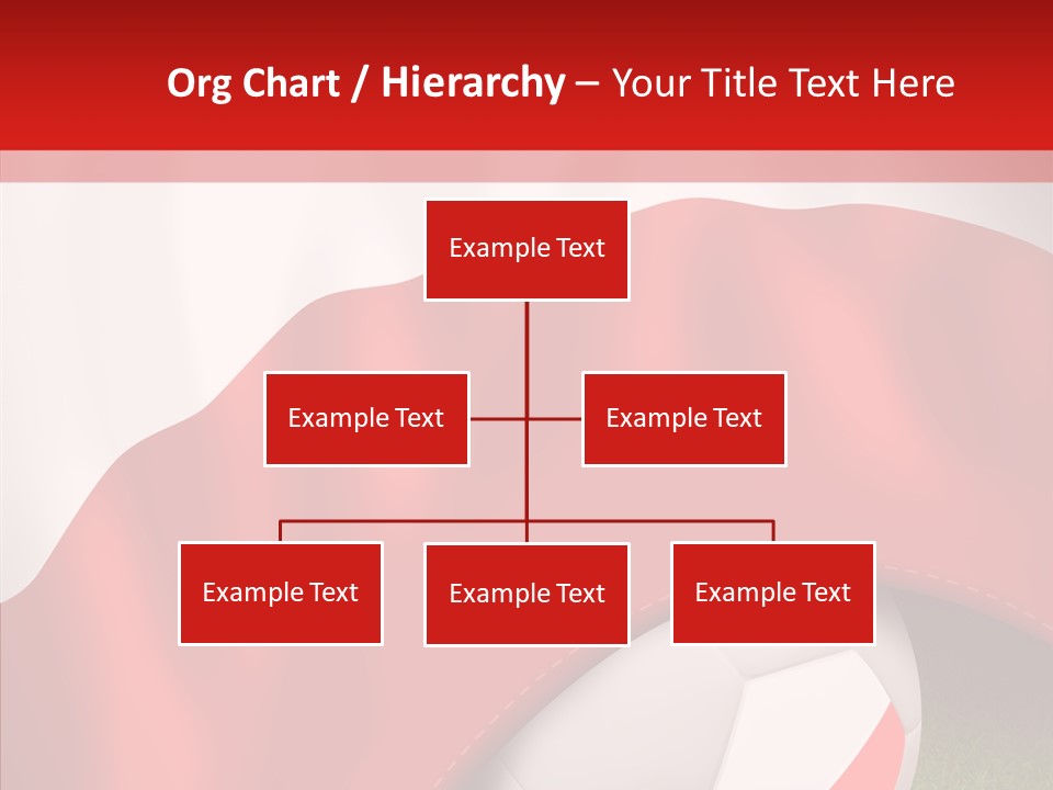 Graphic Soccer Ball Unity PowerPoint Template