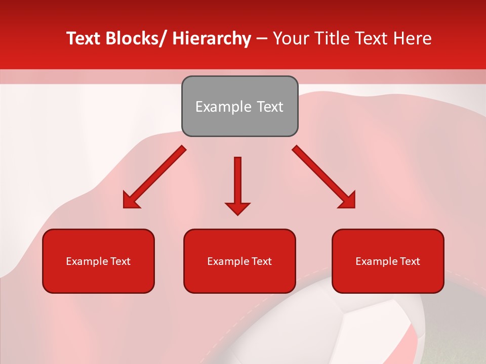 Graphic Soccer Ball Unity PowerPoint Template