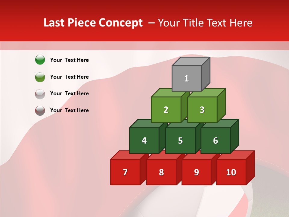 Graphic Soccer Ball Unity PowerPoint Template