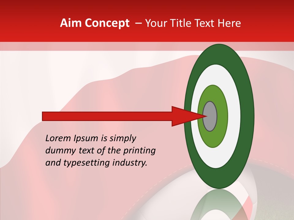 Graphic Soccer Ball Unity PowerPoint Template