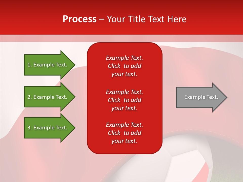 Graphic Soccer Ball Unity PowerPoint Template