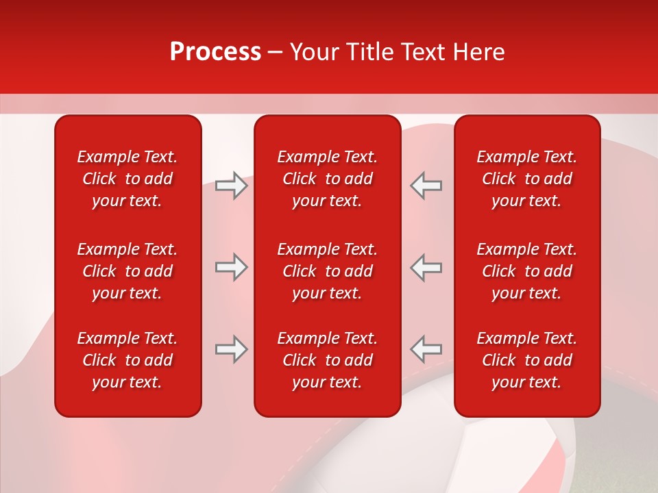 Graphic Soccer Ball Unity PowerPoint Template