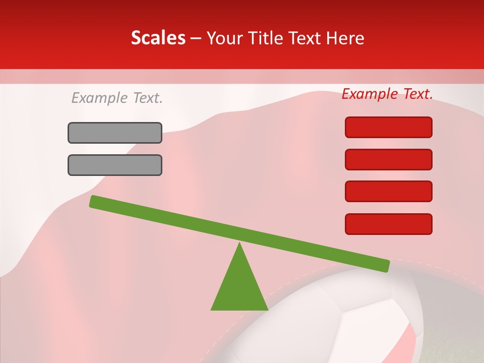 Graphic Soccer Ball Unity PowerPoint Template