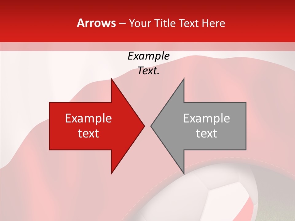 Graphic Soccer Ball Unity PowerPoint Template