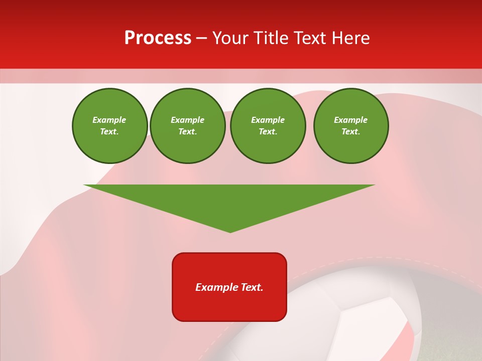 Graphic Soccer Ball Unity PowerPoint Template