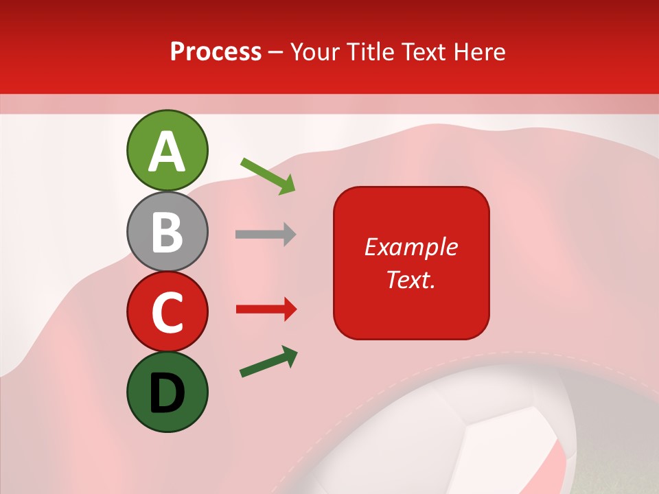Graphic Soccer Ball Unity PowerPoint Template