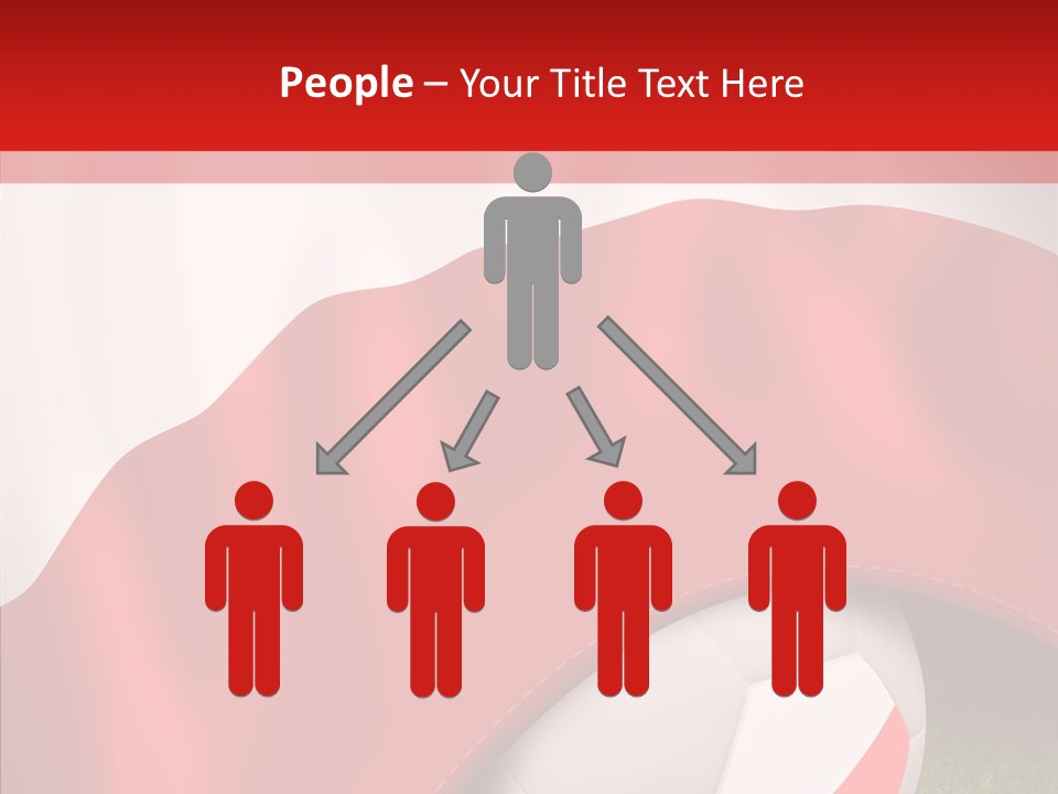 Graphic Soccer Ball Unity PowerPoint Template