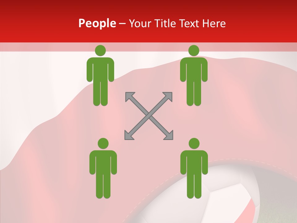 Graphic Soccer Ball Unity PowerPoint Template