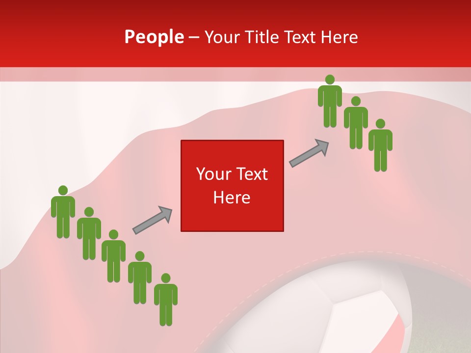 Graphic Soccer Ball Unity PowerPoint Template