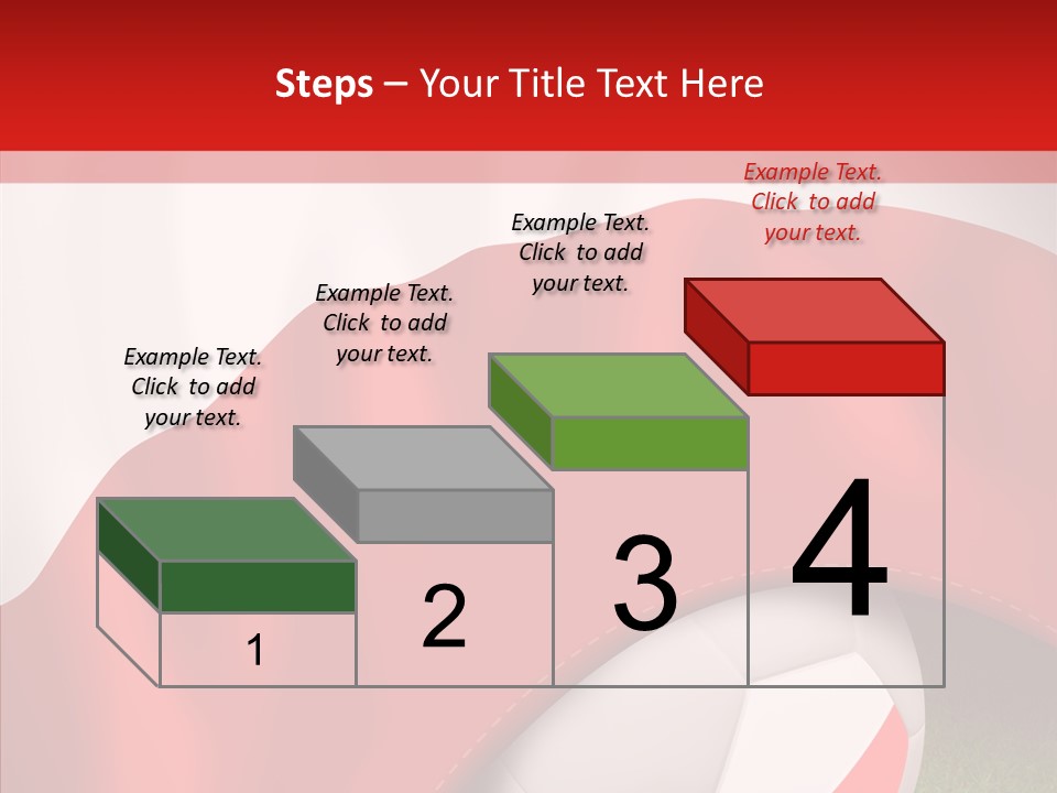 Graphic Soccer Ball Unity PowerPoint Template