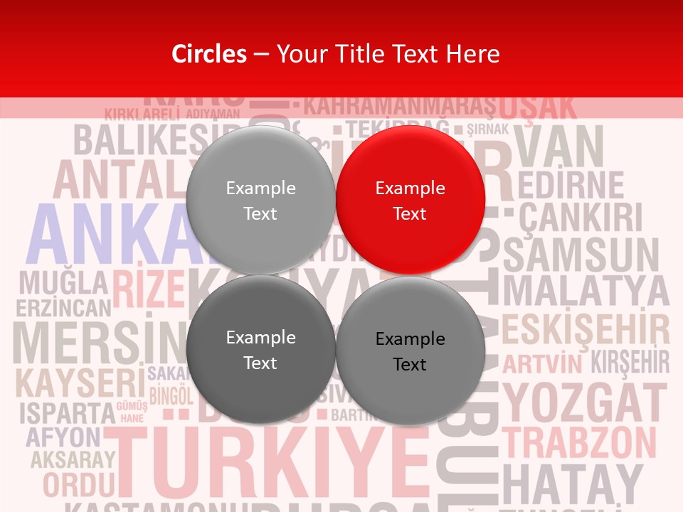 Cities Konya Ankara PowerPoint Template